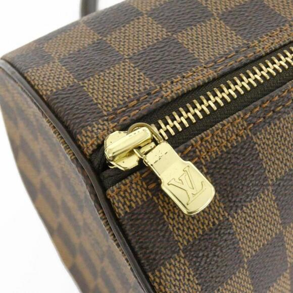 LOUIS VUITTON Brown Damier Papillon 30 Pouch - Picture 4 of 8
